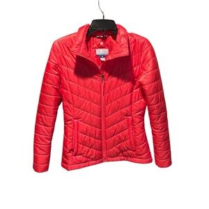 Columbia Women's Omni Heat Jacket in Coral Small